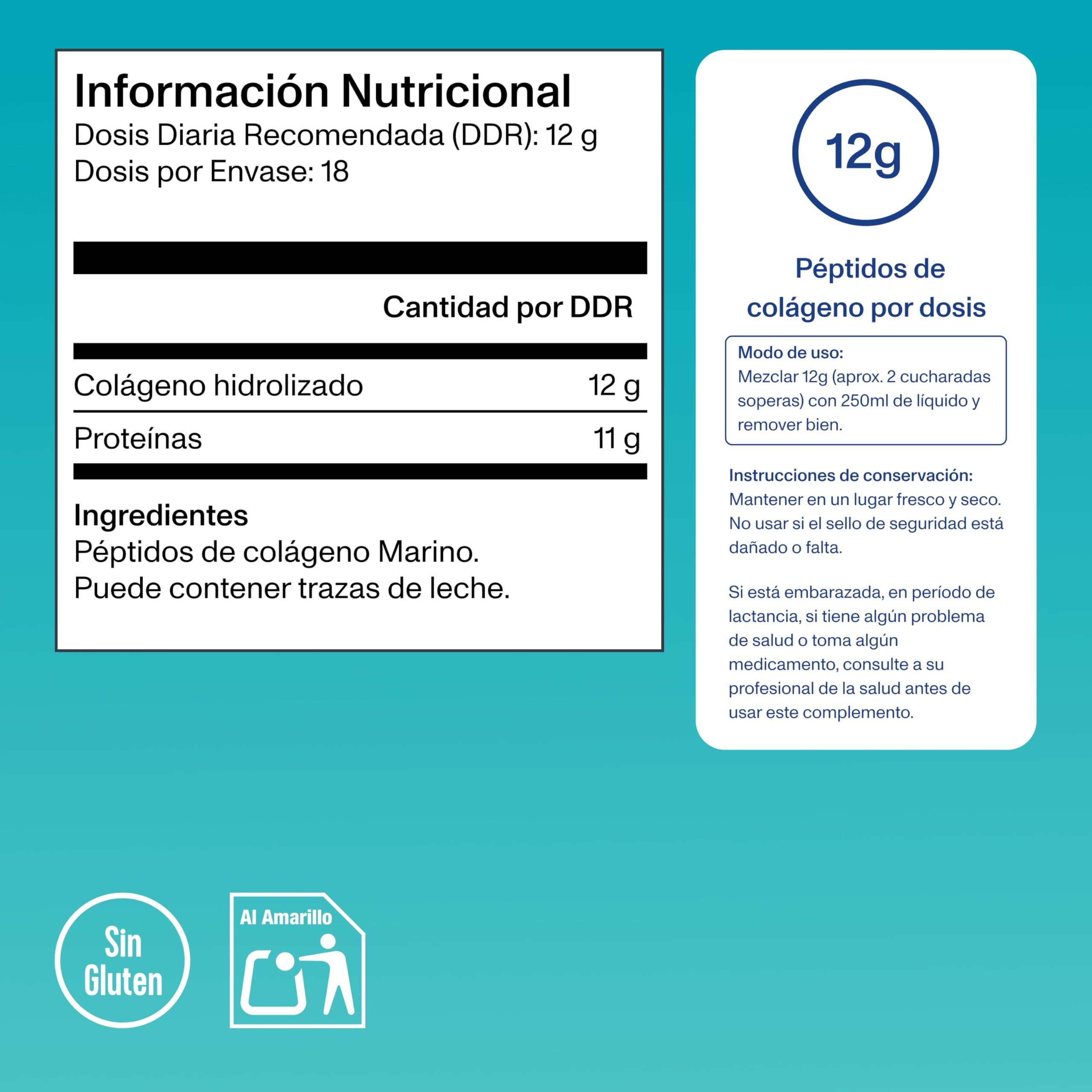 Vital Proteins Collagen Essentials Duo - Péptidos 264g & Marino 221g | Colágeno Marino, sin sabor, solubilidad óptima, polvo de colágeno hidrolizado Tipo 1 y 3