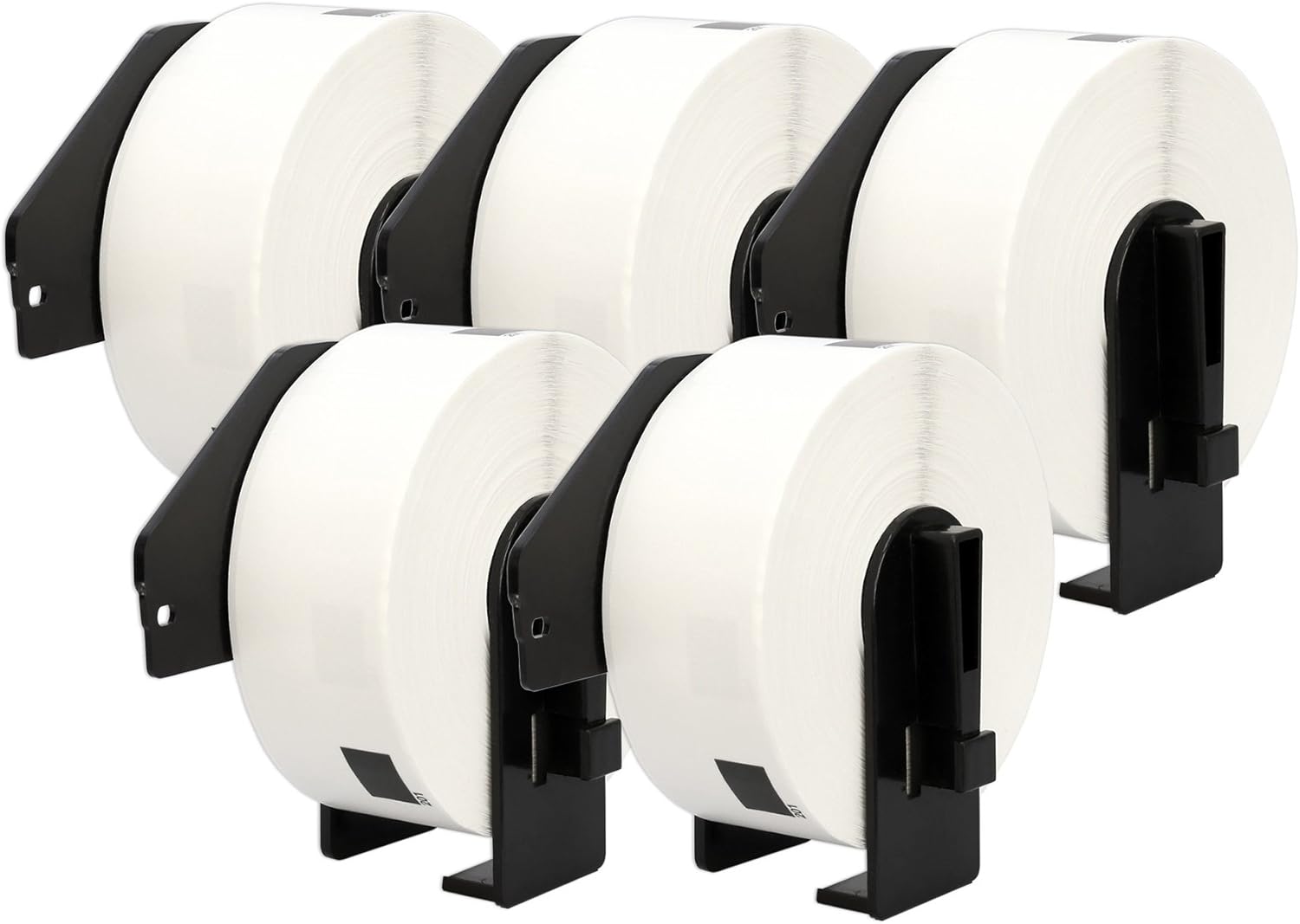 Etichette Per Spedizioni Brother - 6 Rotoli Da 300, 62x100 Mm, Nero Su Bianco - Foto 9