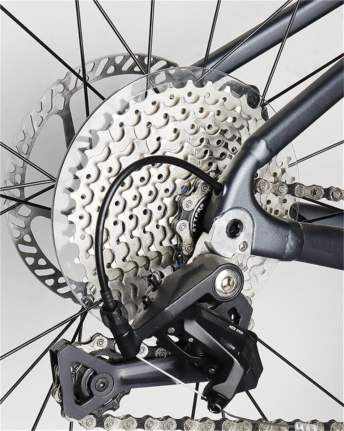 Flywheel Locking Tool Flywheel Puller Fit For HG 9-Speed Bicycle Cassette Sprocket Set Aluminum Alloy 11-25T 28T 32T 34T 36T Flywheel For Road Bike Part(TTPRO 9S-11-36T)