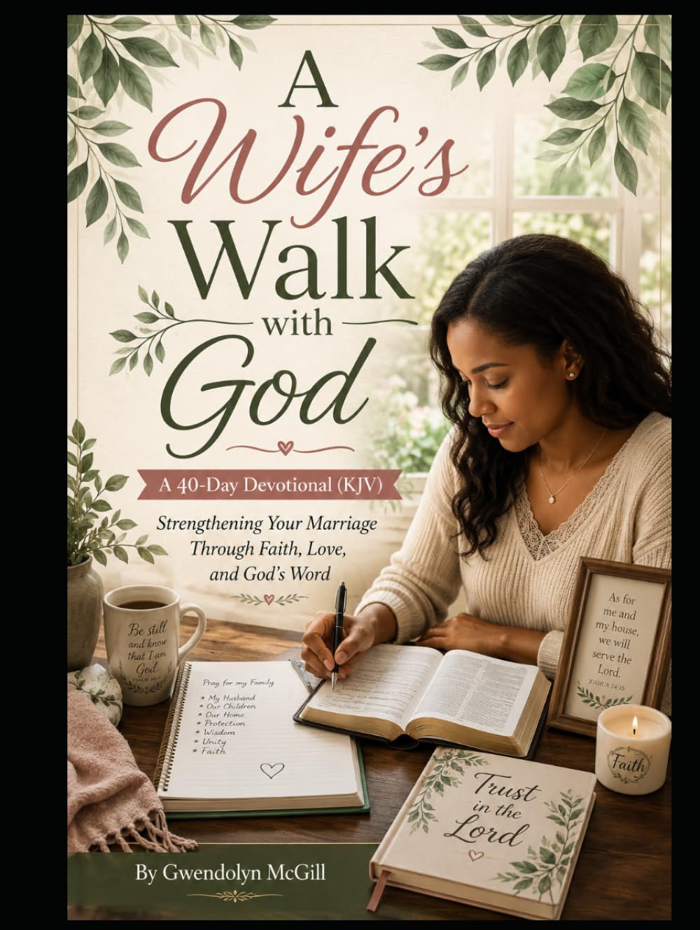 A Wife's Walk with God A 40-Day Devotional (KJV): Strengthening Your Marriage Through Faith, Love, and God's Word