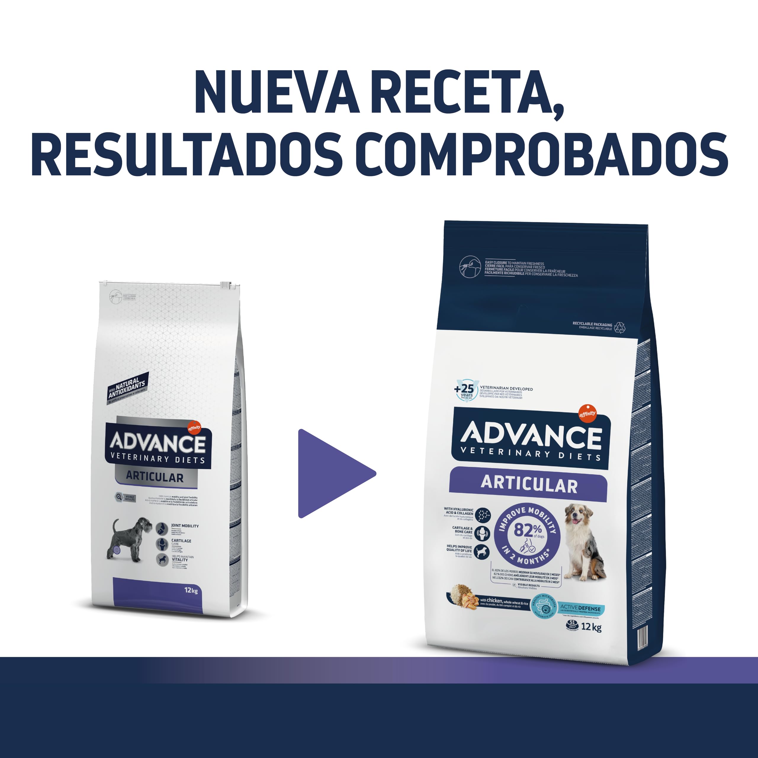 Advance Veterinary Diets Articular Care - Pienso para Perros con Problemas de articulaciones - 12kg