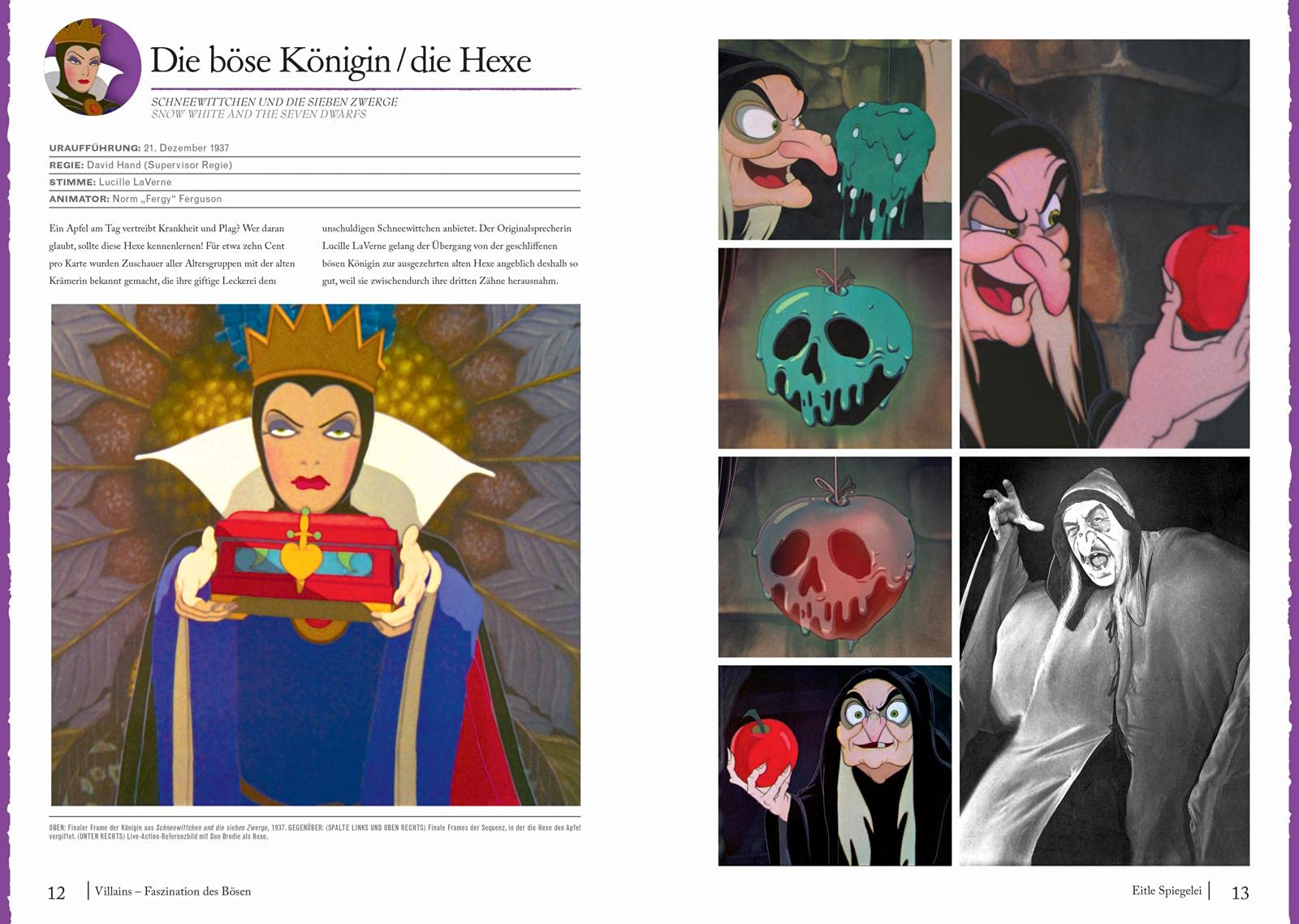 Disney Villains: Faszination des Bösen: Die berühmtesten Schurken und Bösewichte | Edle Ausstattung mit Schutzumschlag, Silberfolie und Soft Touch