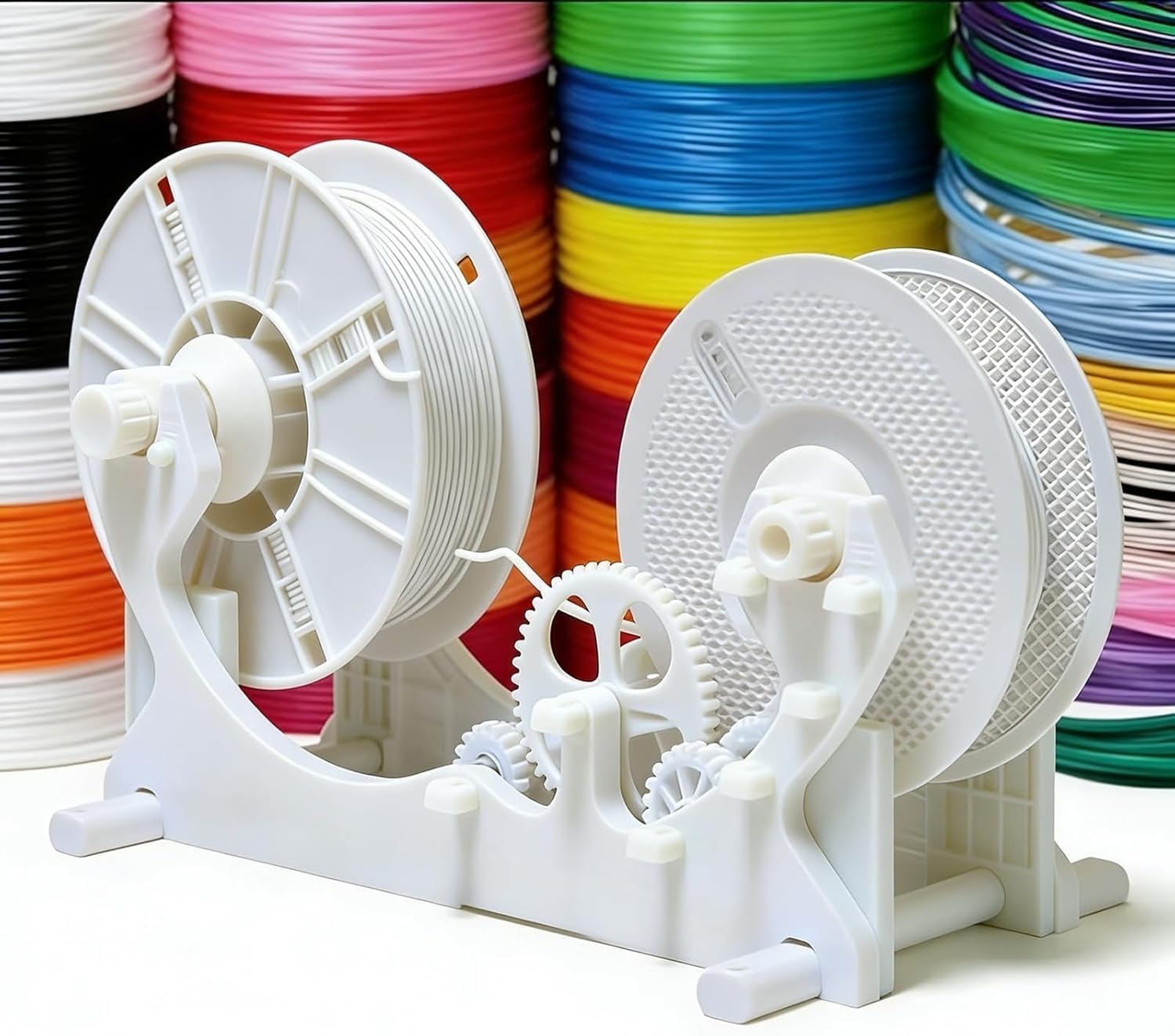 Bobinadora de filamentos para impresión 3D eléctrica y automática de 1 kg