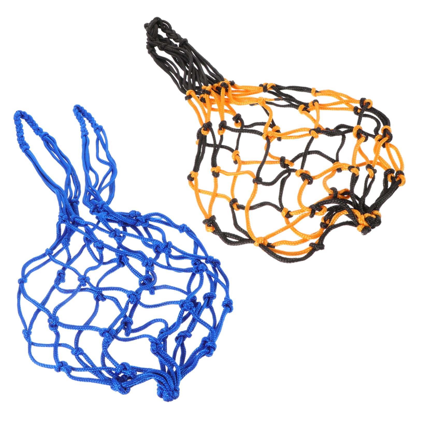 VICASKY 2Pcs Sports Equipment Mesh Bag Heavy Duty Net Bags for Soccer Basketball Volleyball Durable Storage for Balls Carry to Gym Beach Practice