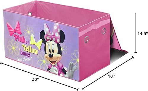 Miniatura 71 de Idea Nuova Pixar Lightyear - Baúl plegable de almacenamiento de juguetes para niños, duradero con tapa Avengers,Batman Caballero Oscuro,Azul -