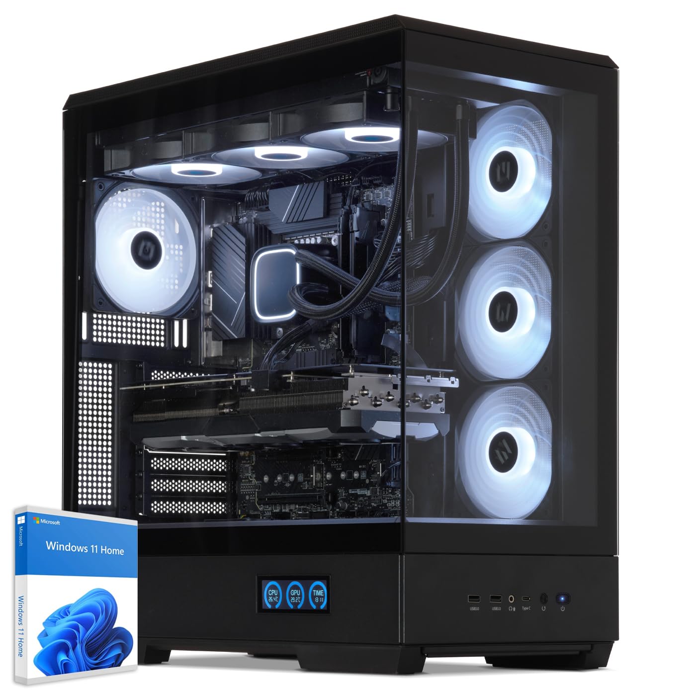 Sedatech PC Gaming Pro Watercooling XL Vision • AMD Ryzen 9 9950X3D • RTX5080 • 32Gb DDR5 • 2Tb M.2 SSD • Windows 11