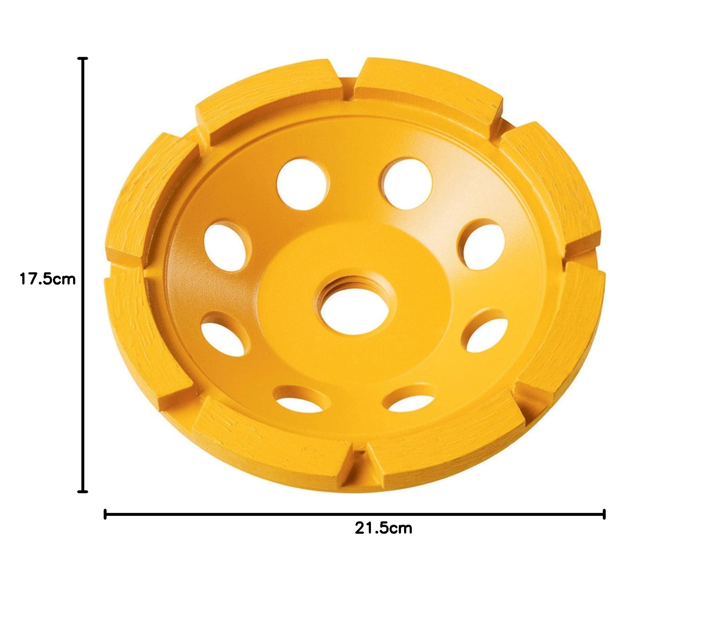 DEWALT Wytrzymały Tarcza copa 125mm rosca m14 prosty dla profesjonalistów i majsterkowiczów do pracy profesjonalnej 125mm