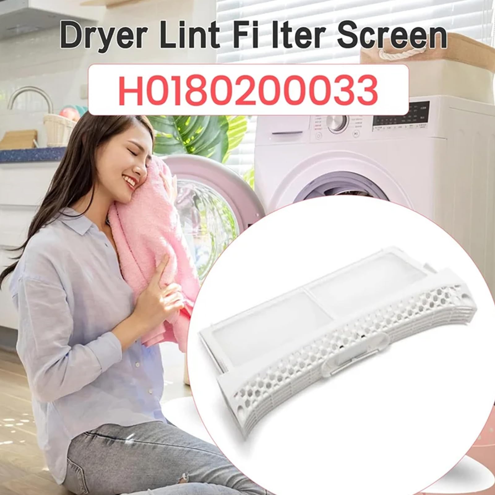 Filtro de ventilación para secadora con tecnología avanzada de retención de partículas para uso comercial y residencial