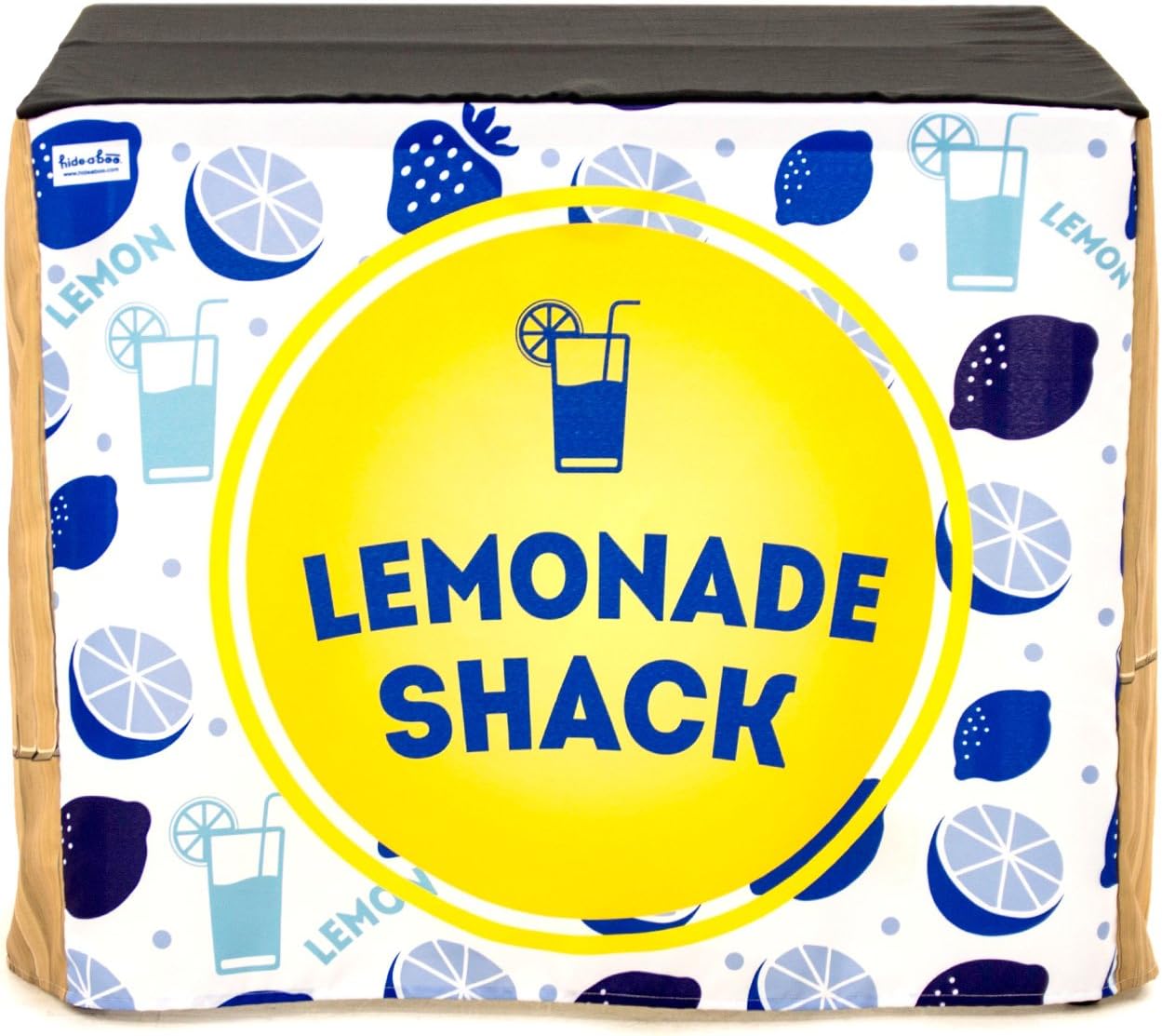 HIDEABOO - Lil' Biz Polyester Easy Lemonade Stand Card Table Cover