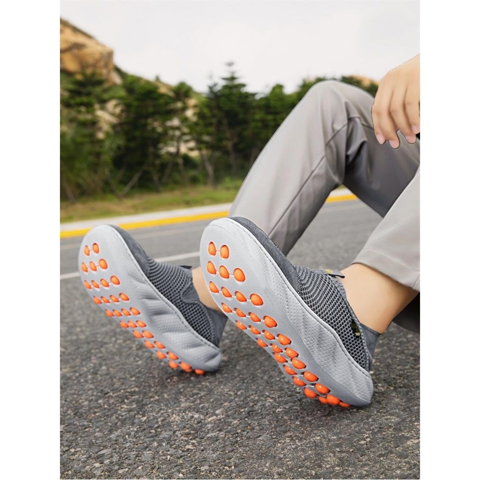 Generisch Diabetikerschuhe Herren Damen Schlupfschuh Orthopädische Wandersneaker