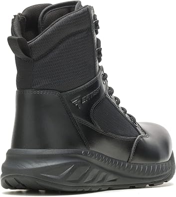 Bates Men's Opspeed Tall Side Zip Boot, Deep Black, 15