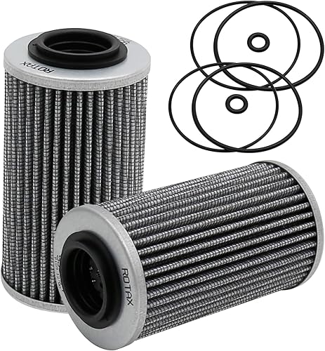Miniatura 2 de EATAKWARD 2 Pack Oil Filter 420956744, Replacement for Can-Am Spyder and Sea Doo 1503 and 1630 Rotax Engine for 130hp - 300hp Seadoo Watercraft,