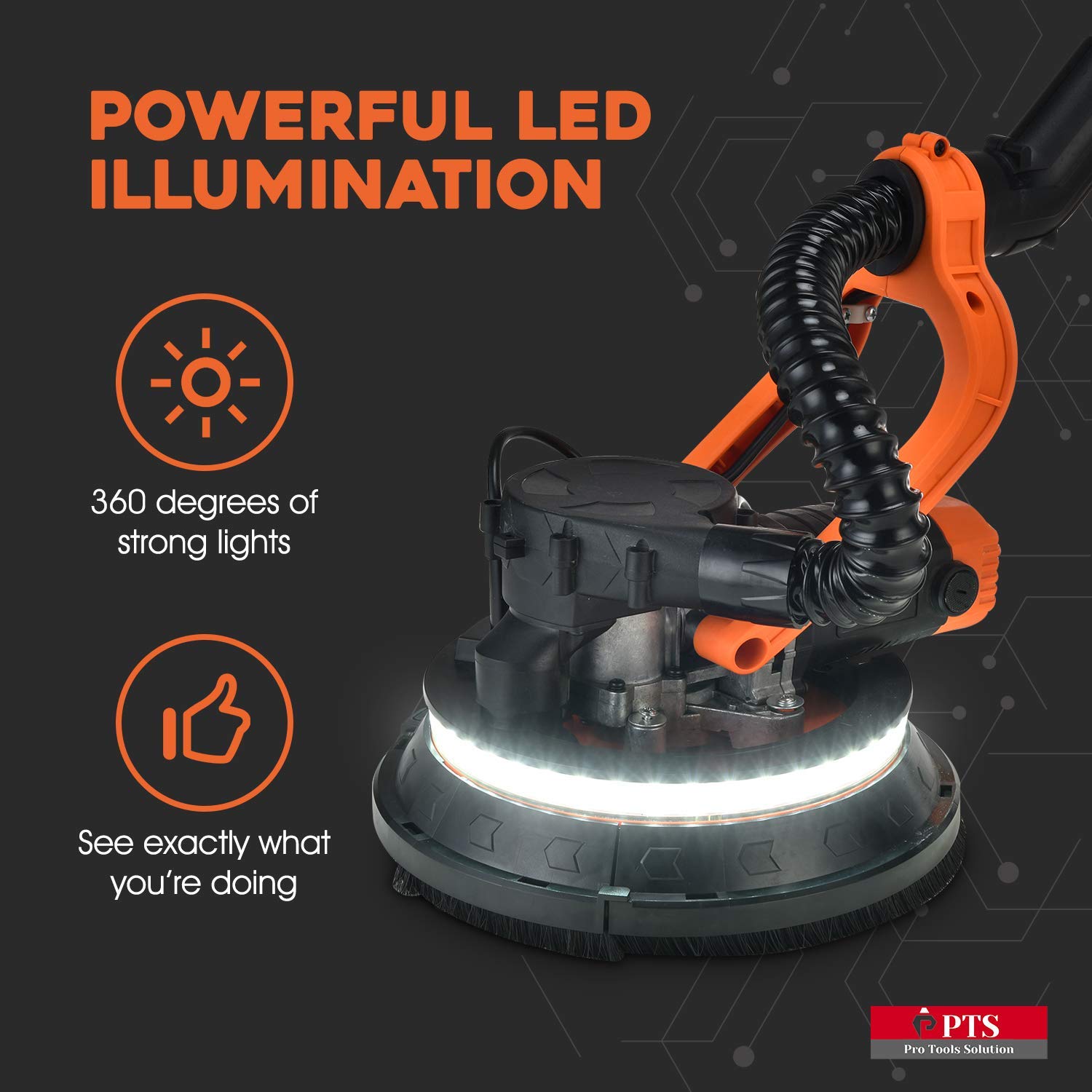 Buy Electric Drywall Sander Machine DIY Power Tools with Dust