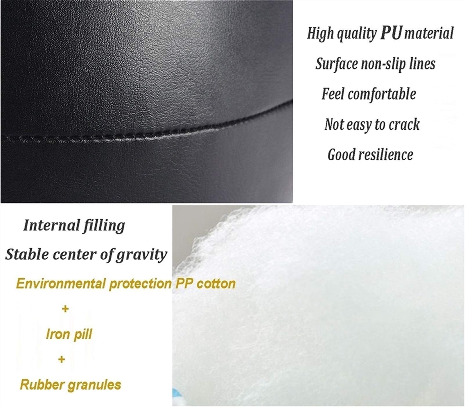 Palle mediche Morbida Palla Medica da Squash Wall Ball, Palla da Allenamento per Boxe per Allenamento di Forza Professionale, Attrezzatura per Il Fitness Sportivo per Adulti, 9 kg / 19,8 Libbre