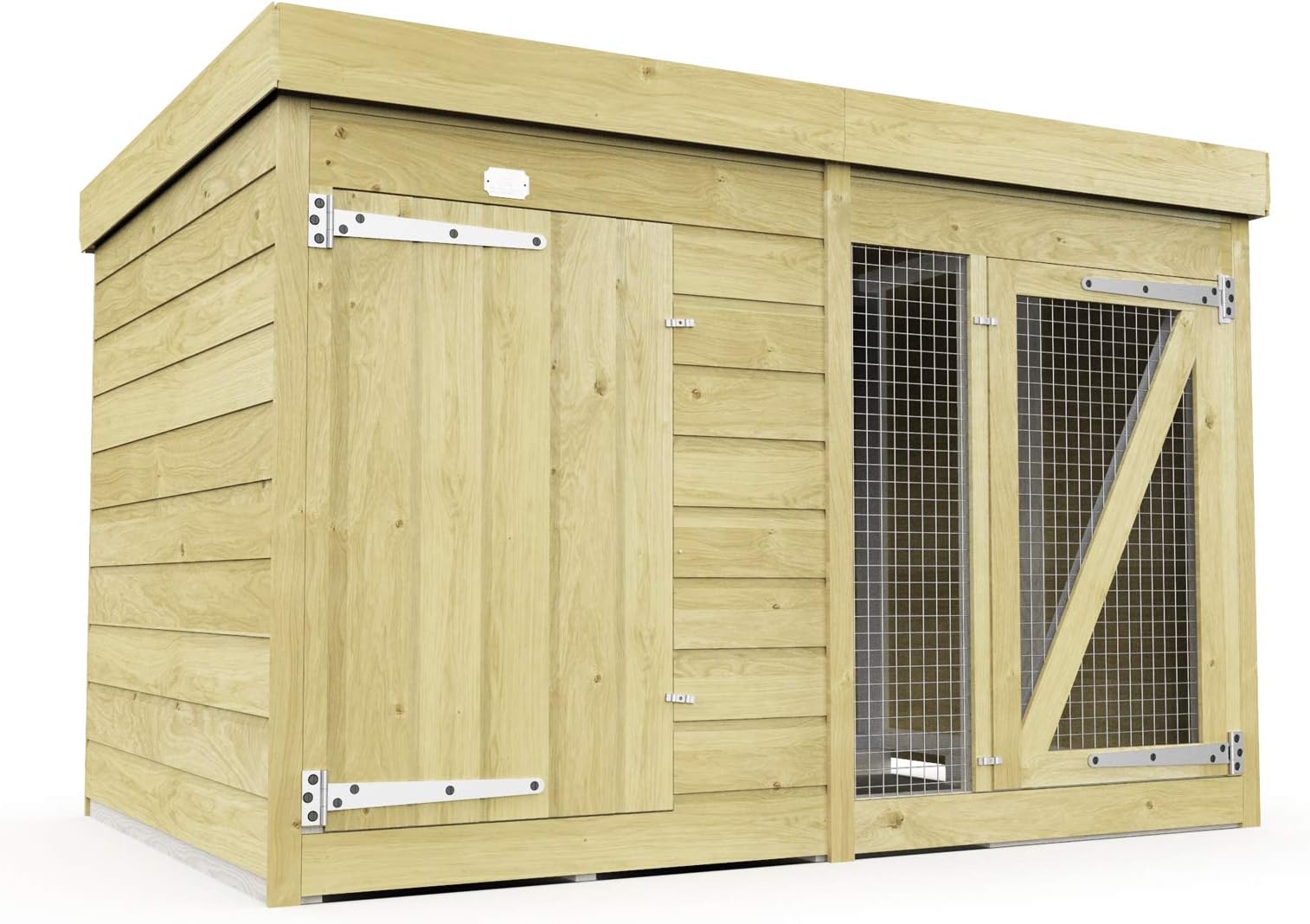 Total Sheds 6ft x 4ft Dog Kennel & Run Fast & Free 5-7 Days Delivery