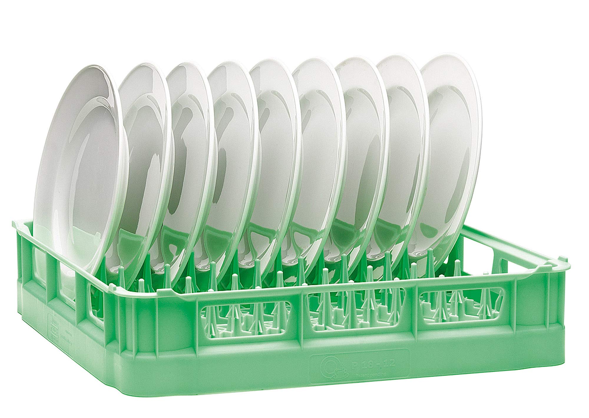 Caterbox Dishwasher Basket for Plates | Plate Peg Rack | 500x500mm | 18 Flat or 12 Deep Plates