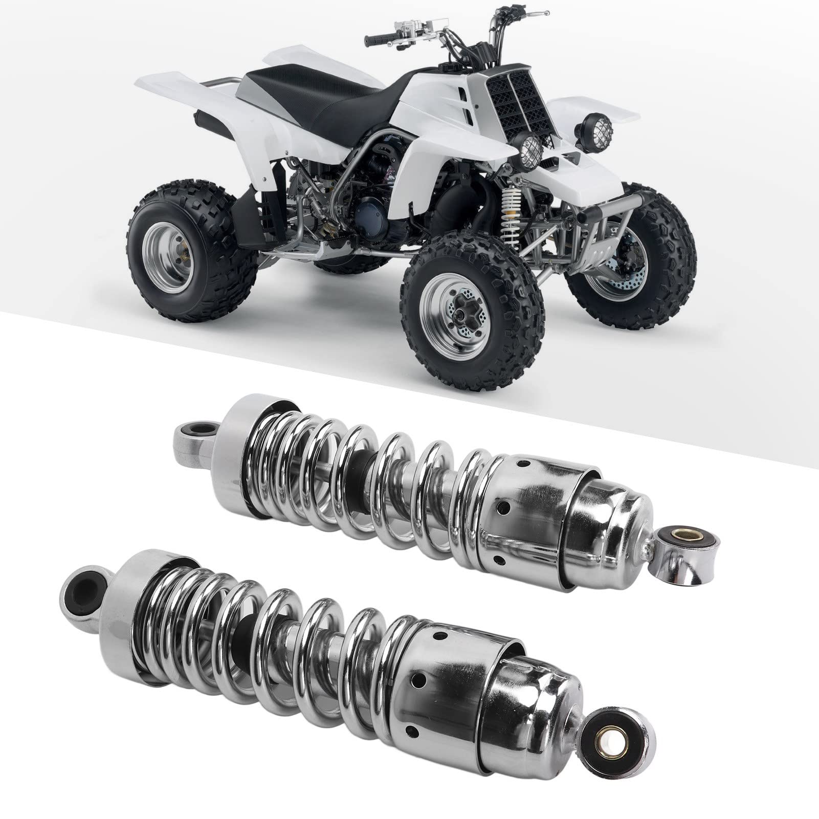 Amortyzator tylny motocykla 2 szt. Amortyzator zawieszenia o wysokiej wydajności ze stopu aluminium do rowerów terenowych Motocykle Trwały Wygodny Stabilny Odporny na wstrząsy