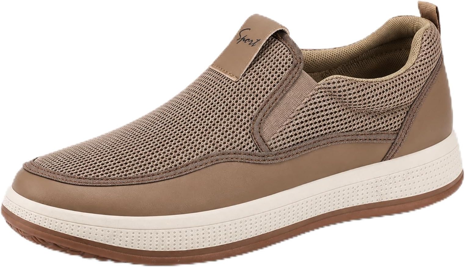 Men's Boat Shoes, Lightweight Breathable Mesh Sneakers