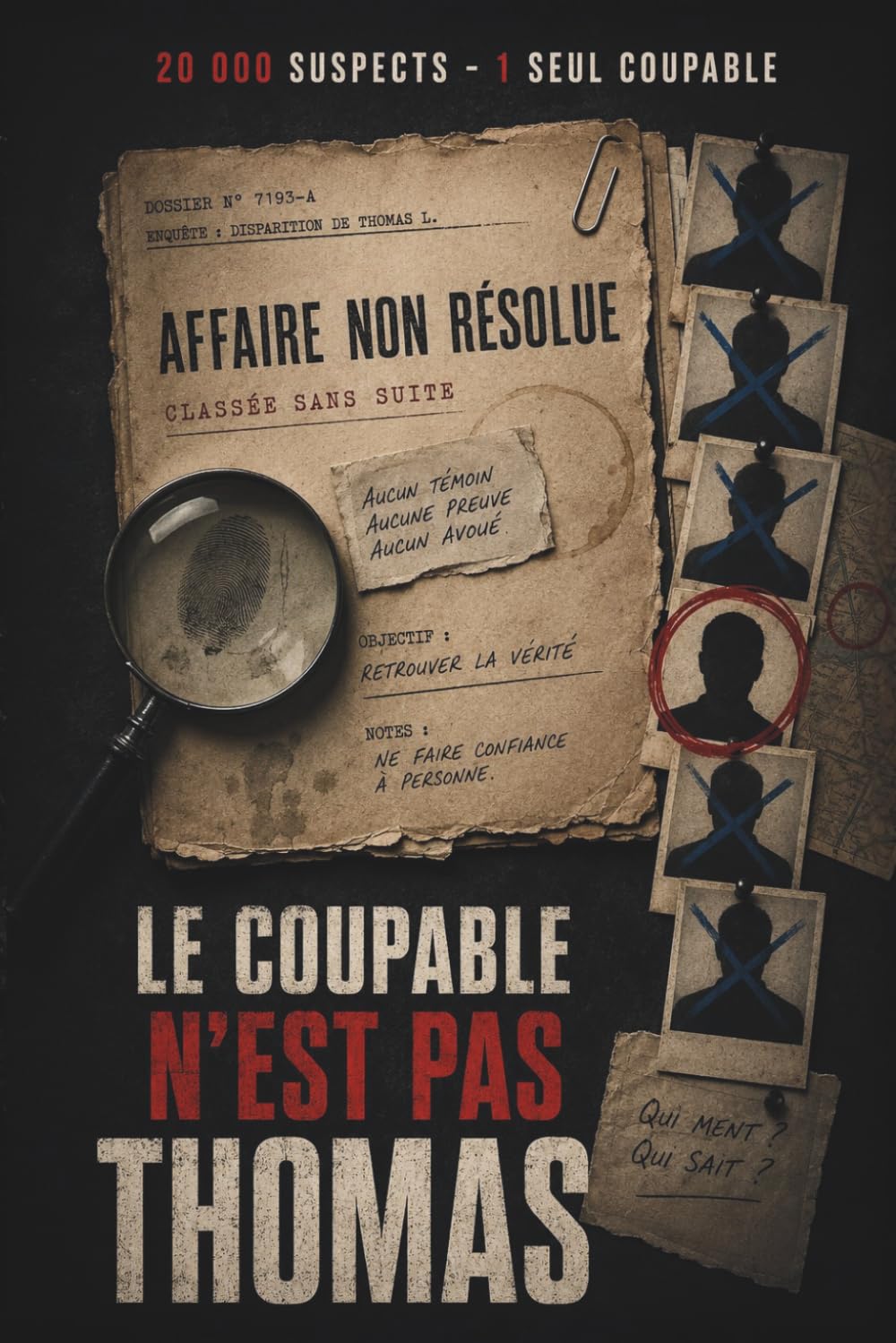 LE COUPABLE N'EST PAS THOMAS - tome 4