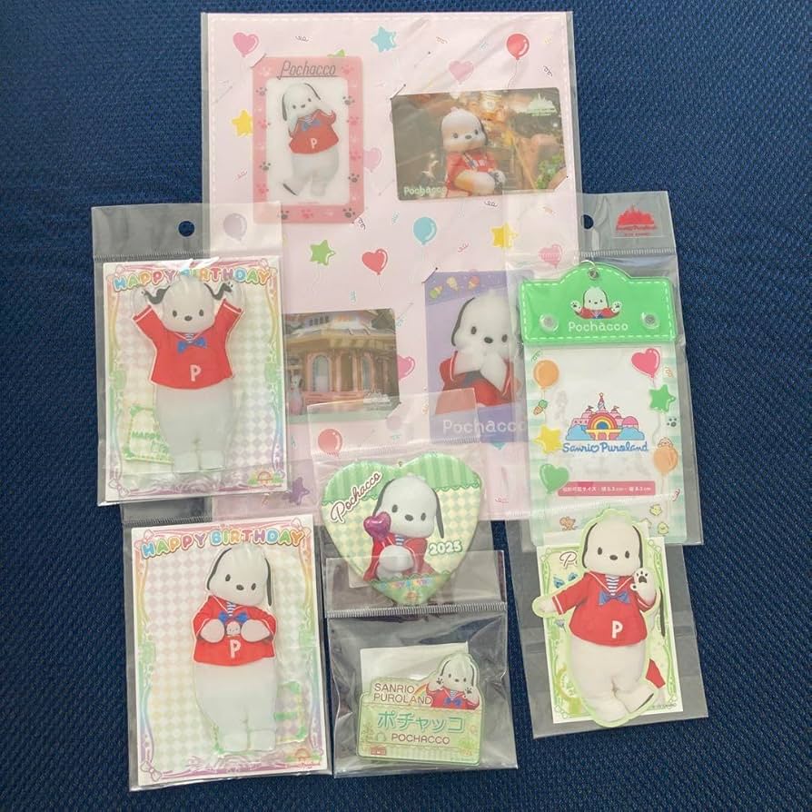 サンリオピューロランド限定　ポチャッコ バースデーグッズ 全種類 サンリオピューロランド限定 ポチャッコ バースデーグッズ 全種類