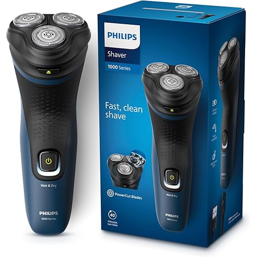 Philips Electric Shaver ComfortCut Blue