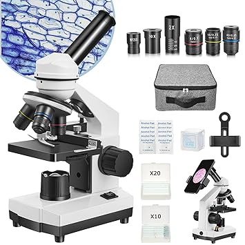 Temery Microscope Suitable for Most People to use ?Easy to Learn Microscope