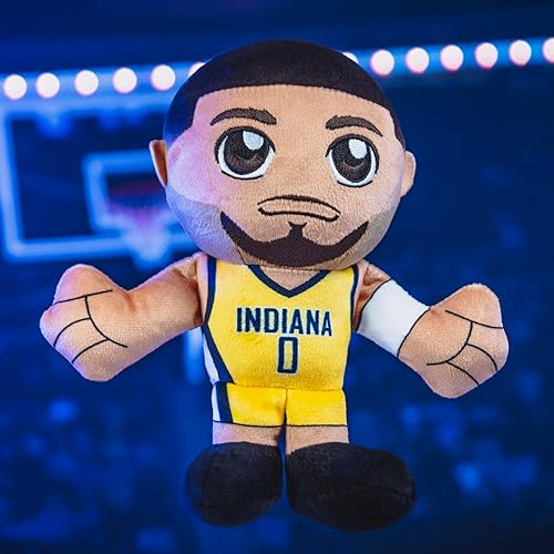 Miniatura 9 de Bleacher Creatures San Antonio Spurs Keldon Johnson - Peluche sentado de 8 pulgadas de la NBA Kuricha  Suave estrella de la NBA inspirada en Chibi