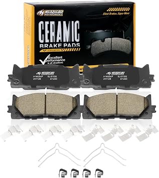 Ceramic Front Brake Pads Set Compatible with 2008-2018 Toyota Avalon,2007-2017 Toyota Camry,Compatible with 2007-2018 Lexus ES350,2013-2018 Lexus ES300hD1293