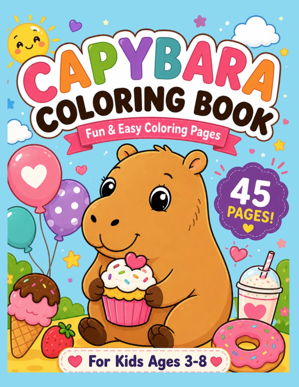 Cute Capybara Adventures