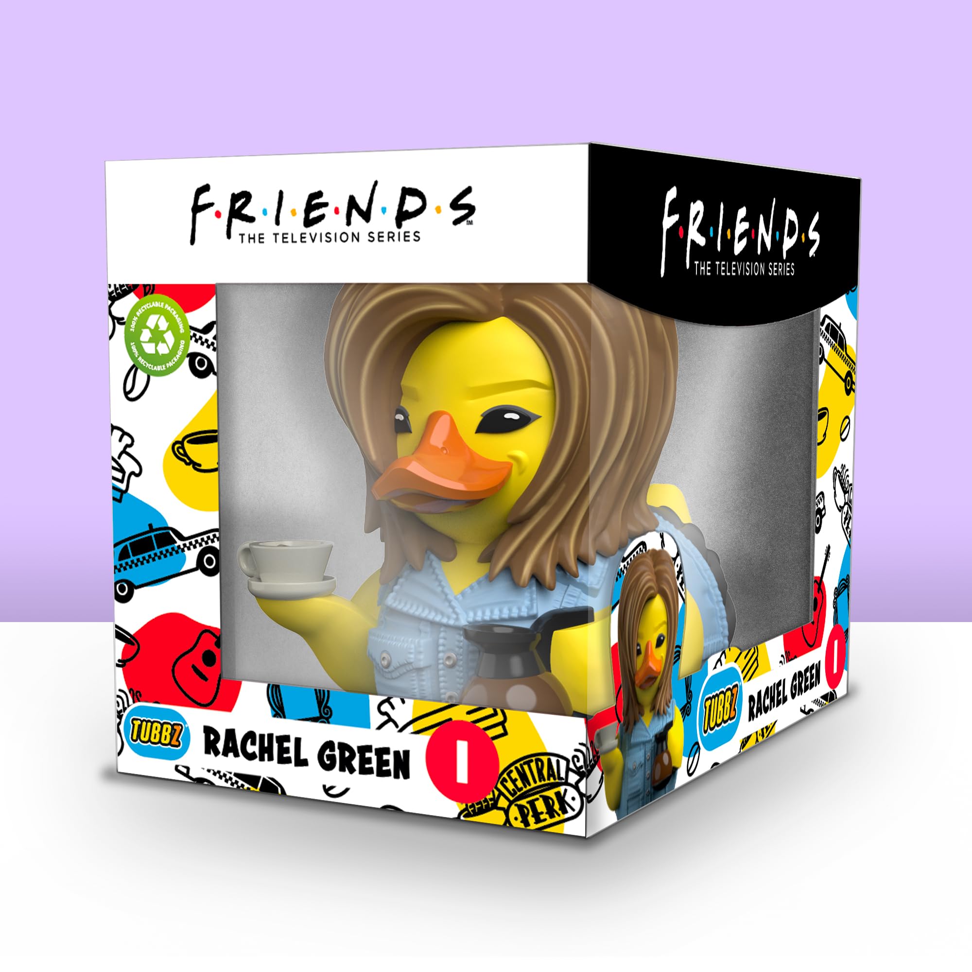 TUBBZ Boxed Edition Rachel Green Collectible Vinyl Rubber Duck Figure - Official Friends Merchandise - Movies & TV - Image 2