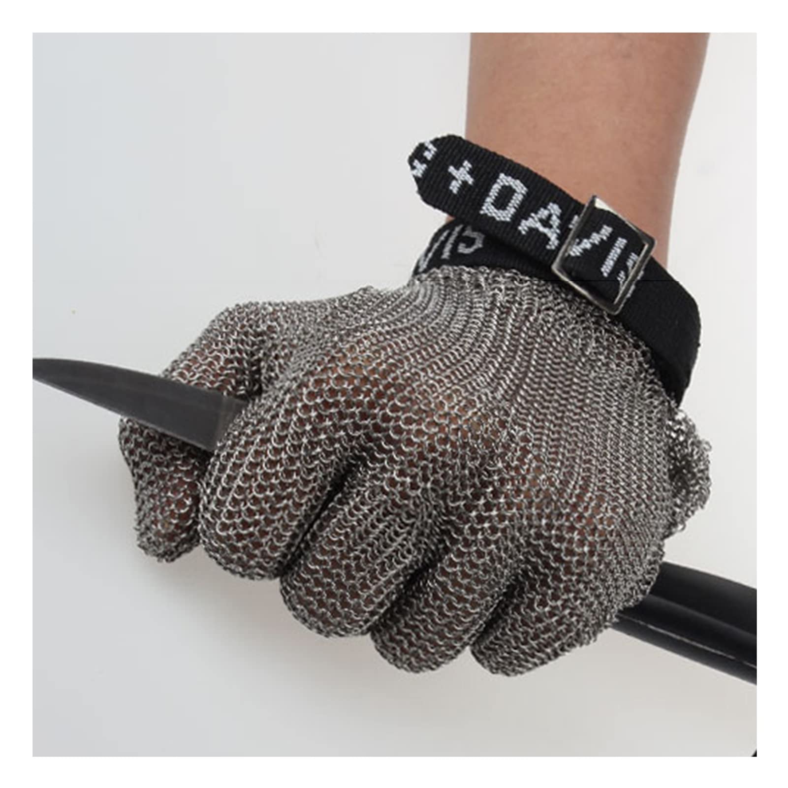 Guantes Resistentes al Corte de Metales Pesados, Guantes de Trabajo de Seguridad a Prueba de Agua y Resistente a los Pinchos (Size : 1pcs/s)