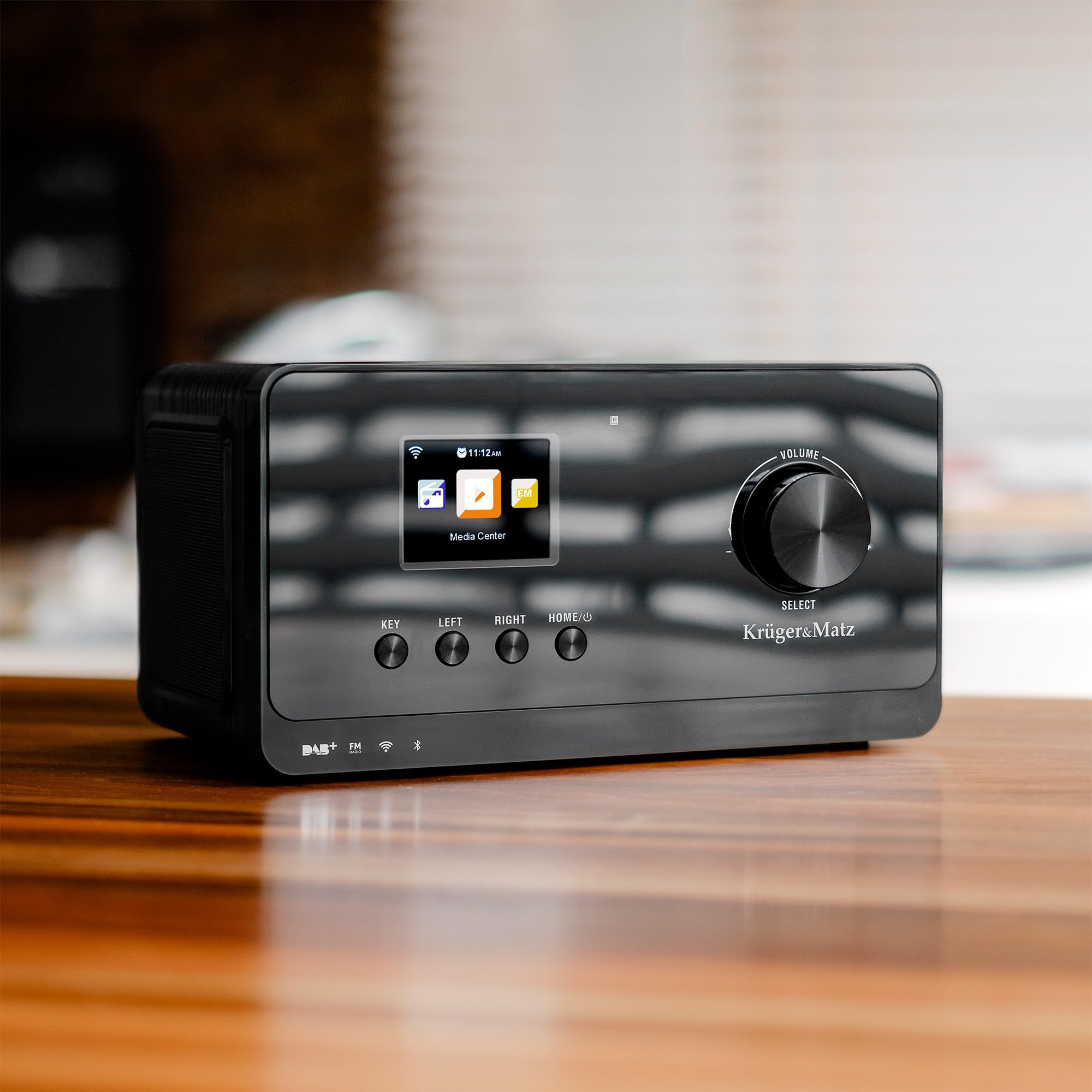 Krüger&Matz Radio Internetowe Bezprzewodowe Budzik Bluetooth FM DAB+ KM0816.1