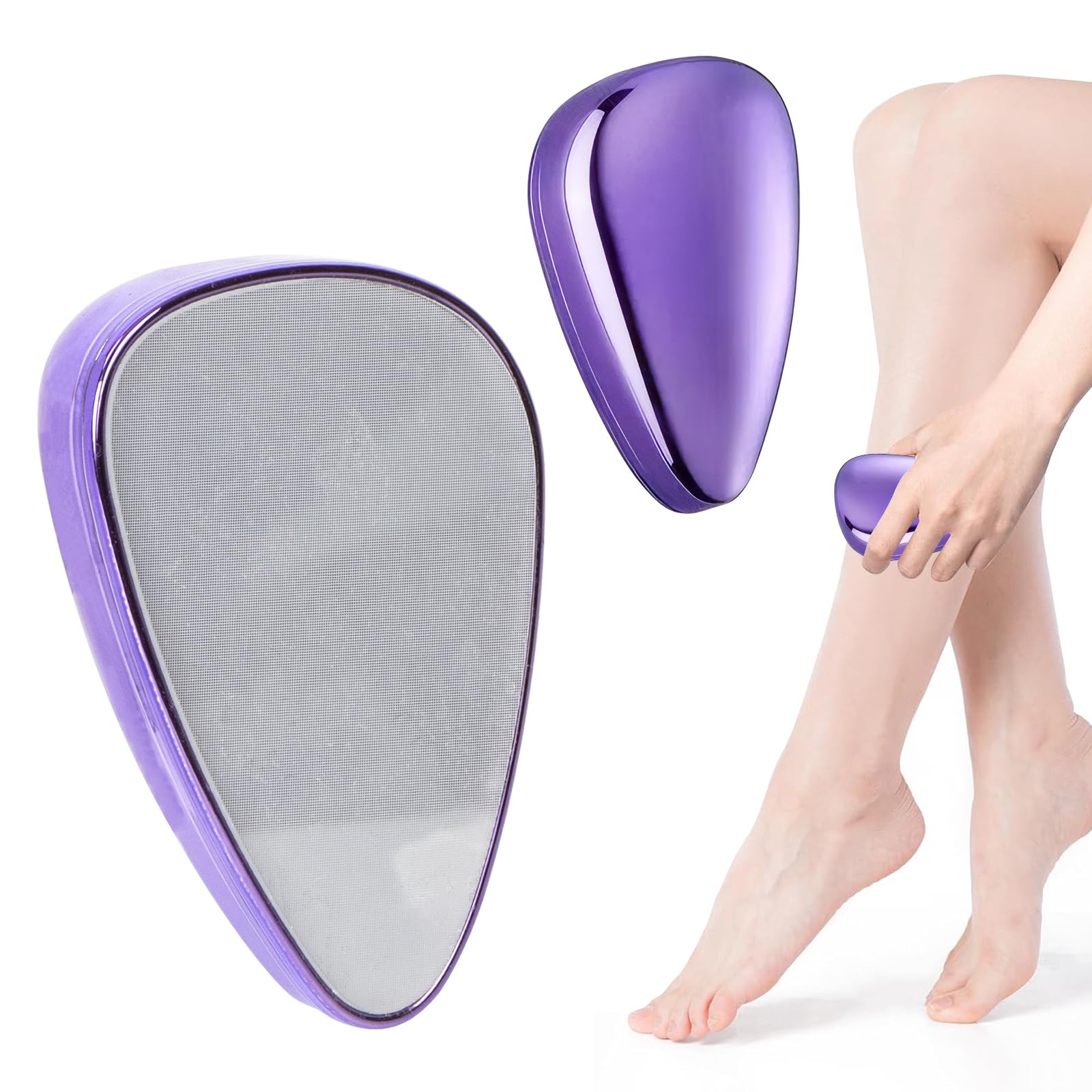 脱毛器 無痛 擦るだけ 脱毛器 クリスタルヘアイレイザー レディース メンズ