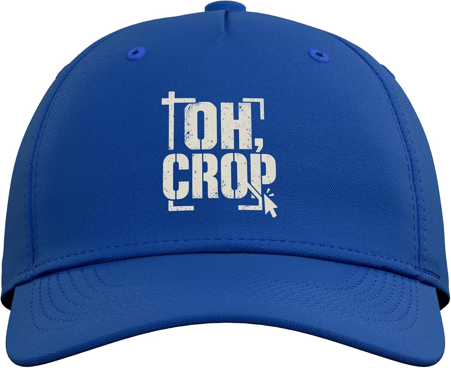Oh, Crop Photography Crop Tool Humor Adjustable Baseball Hat image 2