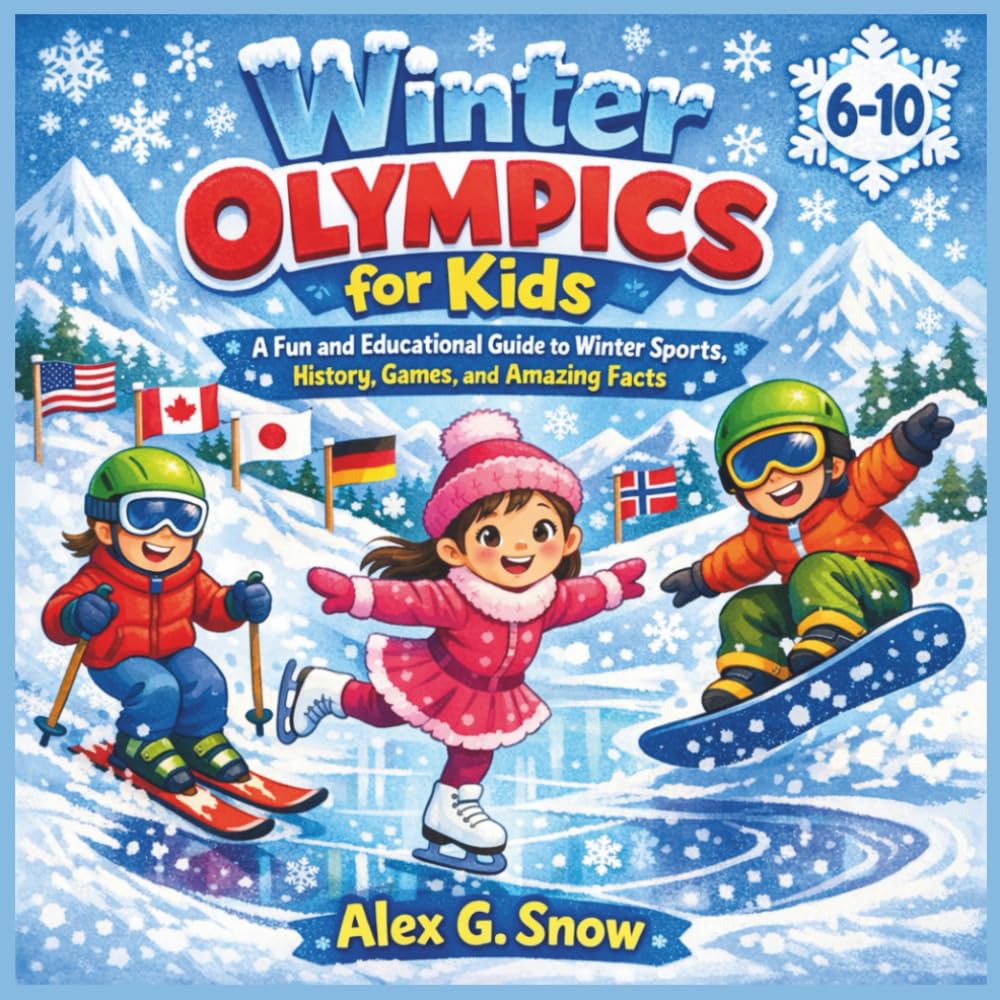 Winter Olympics for Kids: A Fun and Educational Guide to Winter Sports, History, Games, and Amazing Facts