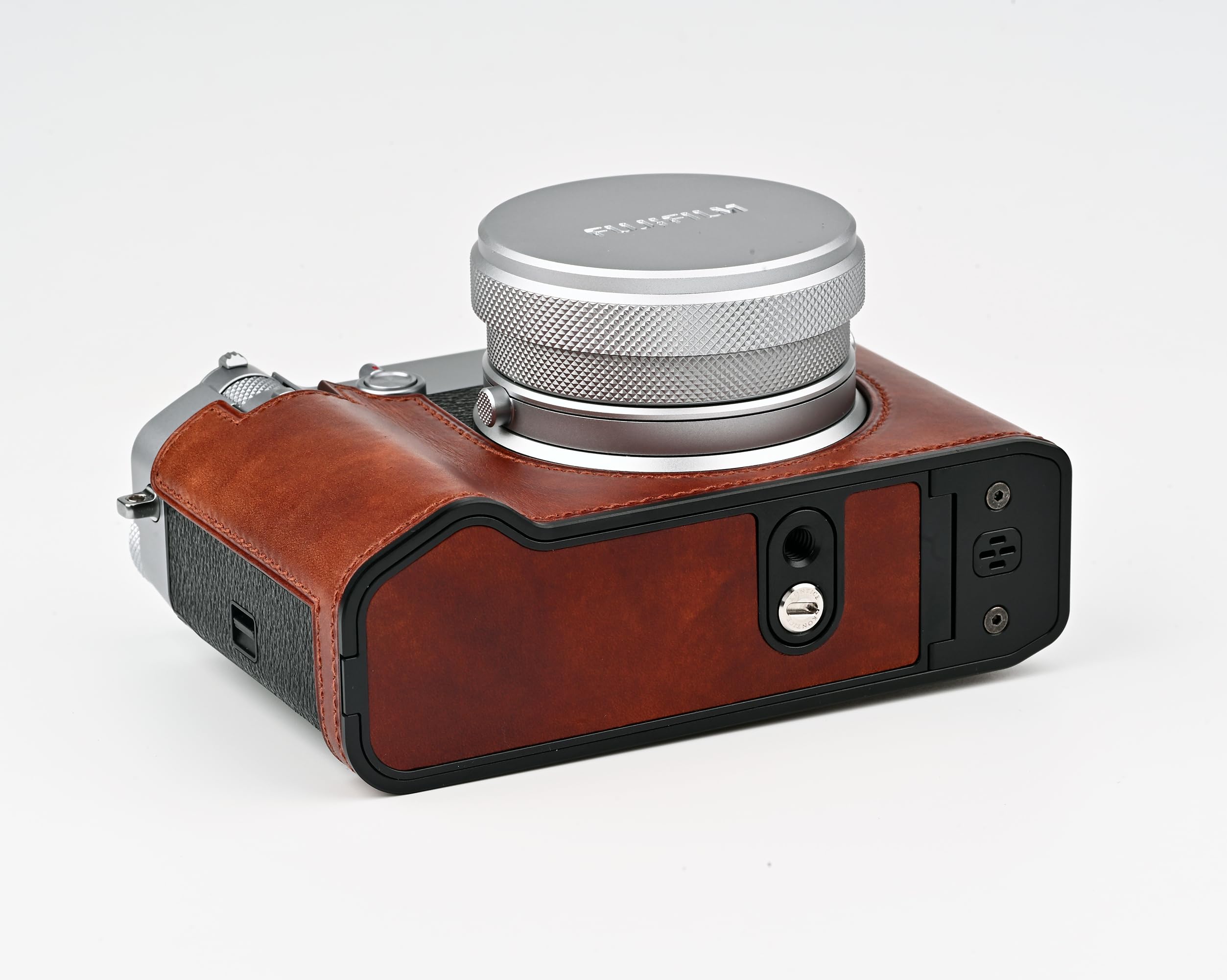 Amazon.co.jp: ハンドメイド本革カメラハーフケース Fujifilm GFX100RF