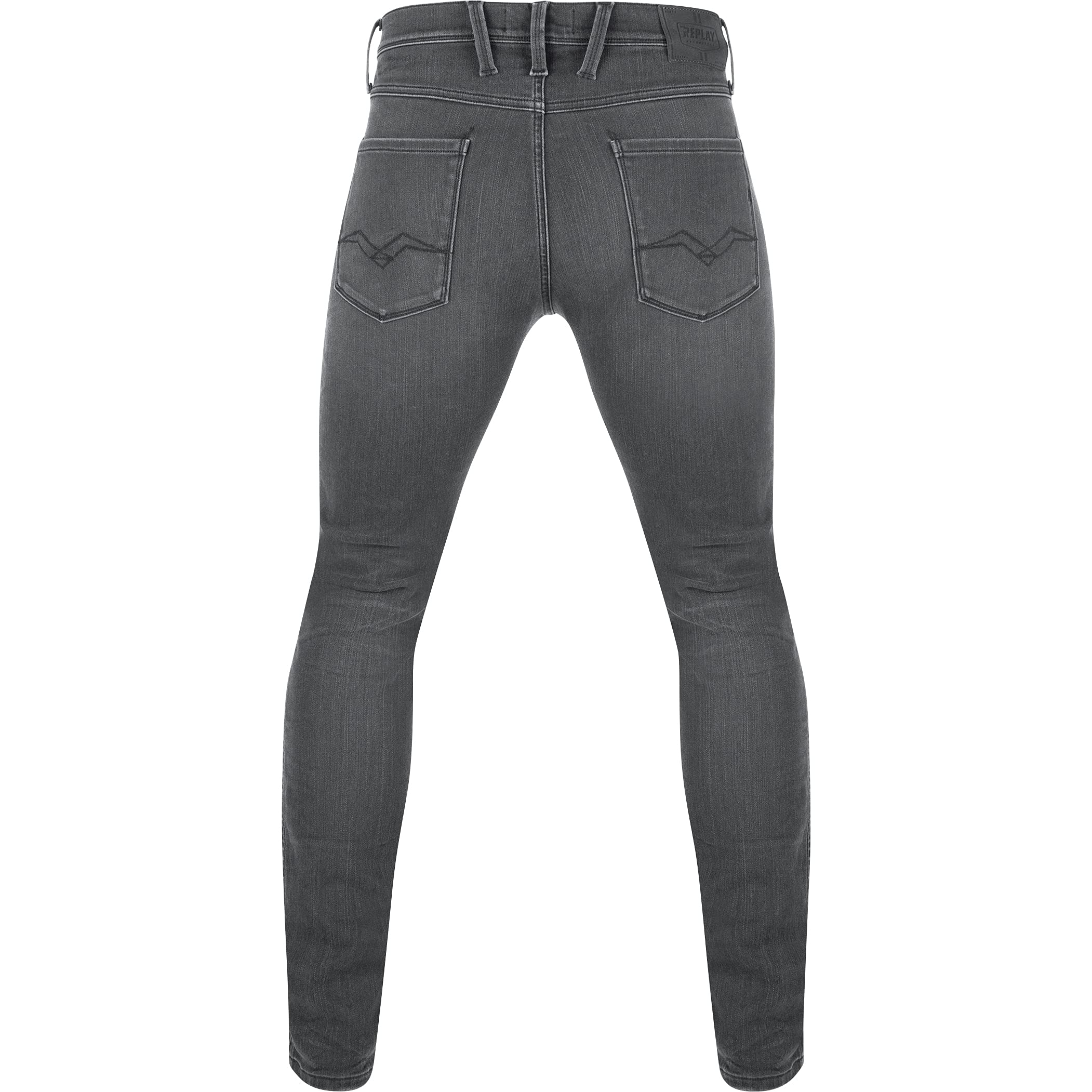 Replay Fender Dżinsy motocyklowe, szary, Long 32