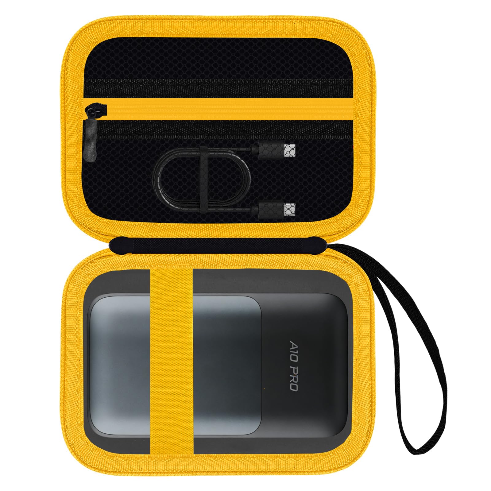 HESPLUS Hard Case for Fanttik A10 Apex 3-in-1 / A10 Pro 2-in-1 Digital Laser Tape Measure – Shockproof Dustproof Measuring Tape Protective Carrying Case (Case Only)