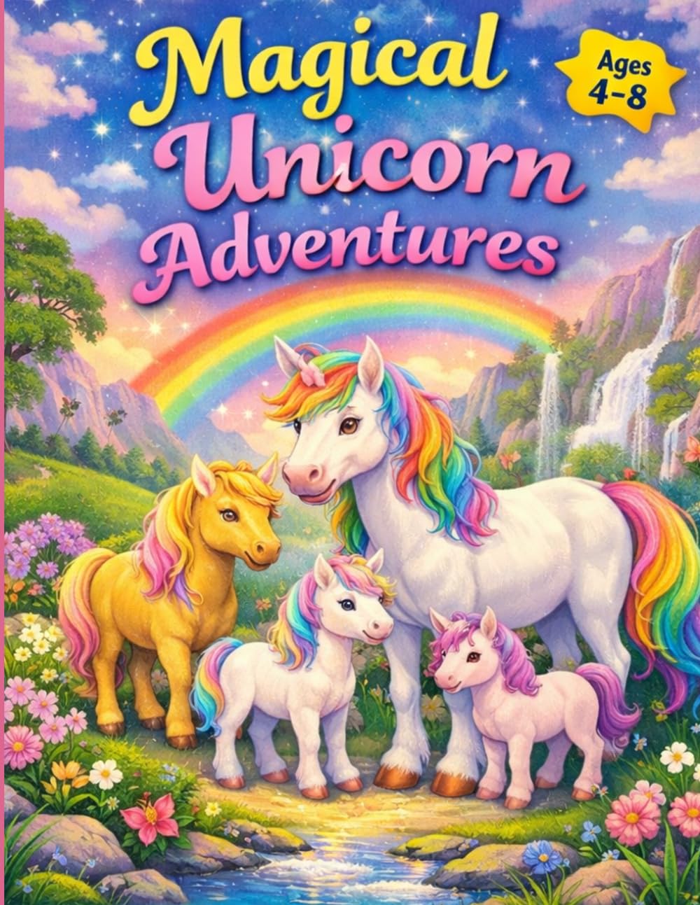 Unicorn Magic Colorful Adventures for Kids: A Magical World of Unicorns, Friendship, and Imagination for Ages 4-8