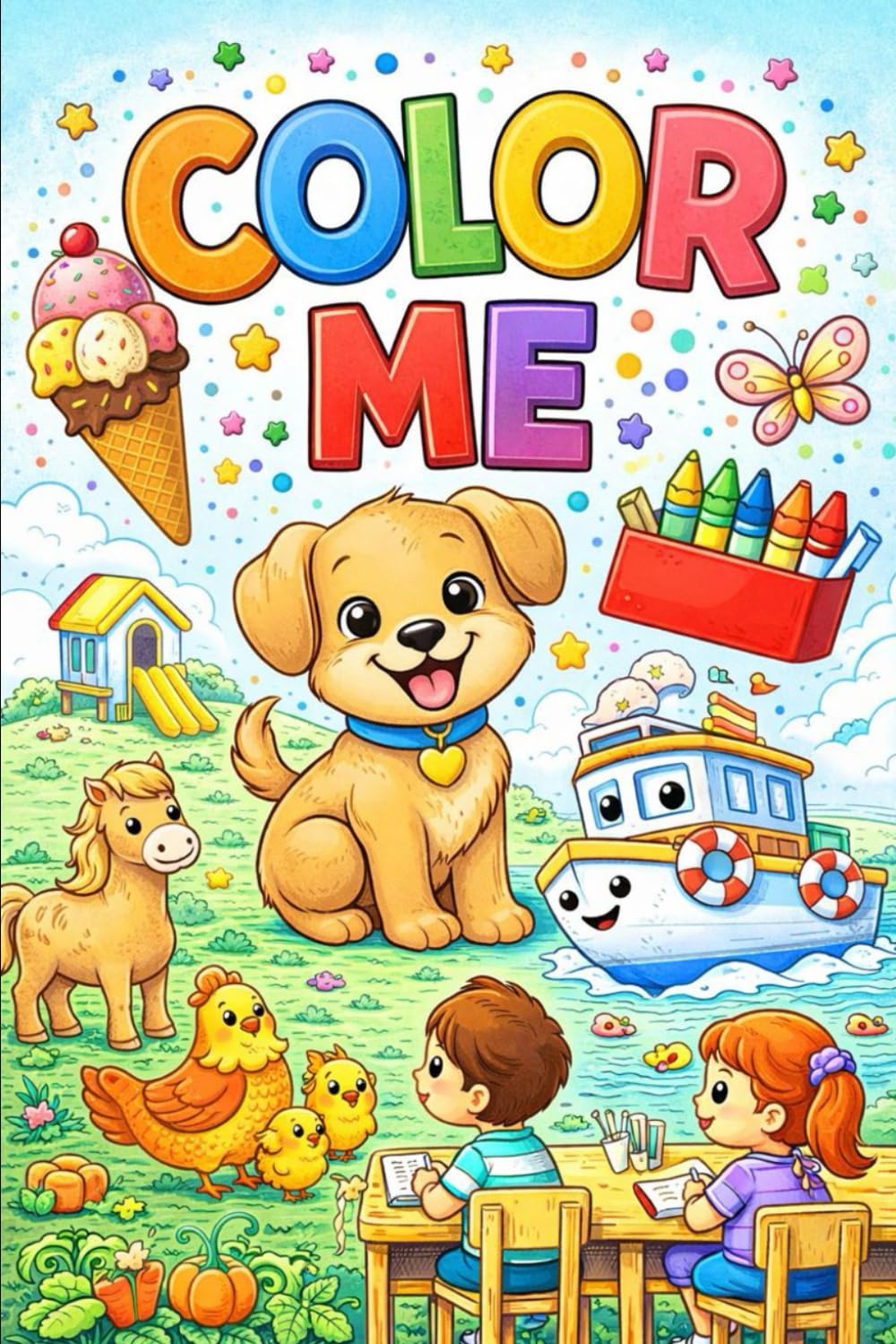 Color Me: Coloring book