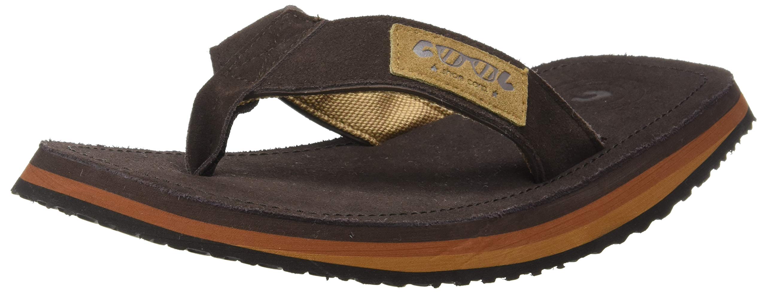 COOL shoe corp. - Tong - 2LUX CHESTNUT - En Cuir