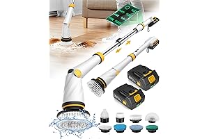 Alloyman Electric Spin Scrubber: Tackle Grime with Effortless Power