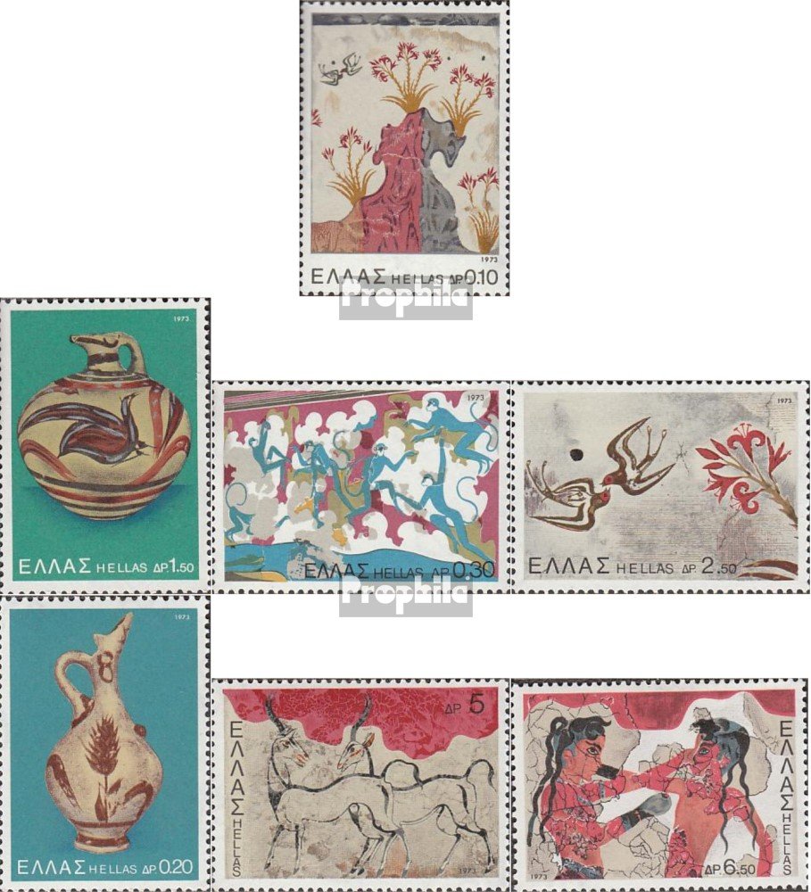 Prophila Collection – Grèce 1040-1042 (édition Complète) – Timbres Premier Jour 1970 Europe – Pour Collectionneurs Exigeants