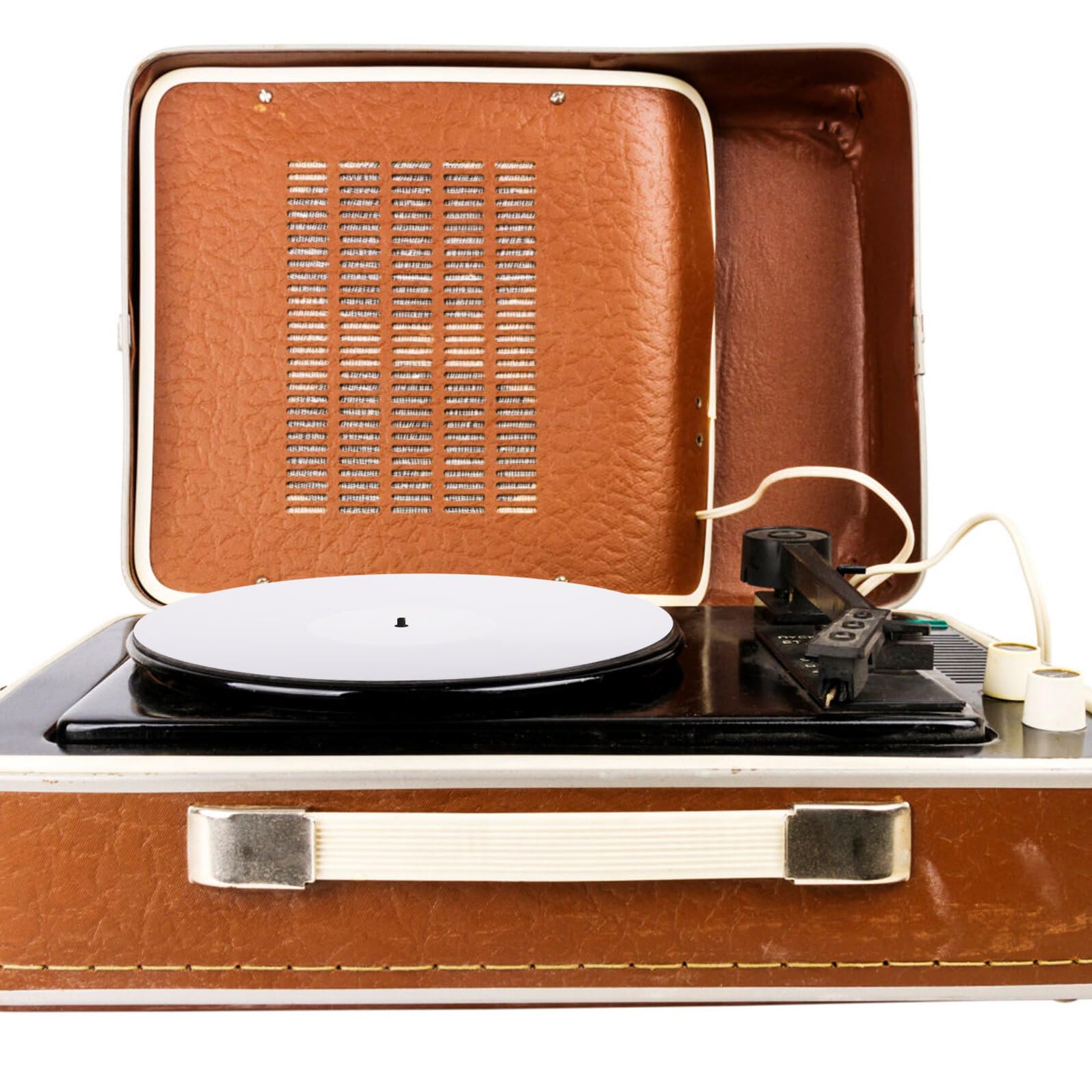 Toddmomy Tappetino in Acrilico per Dischi in Vinile da Antistatico e Durevole Adatto Giradischi per Migliorare Qualità Audio e Ridurre Rumore Bianco