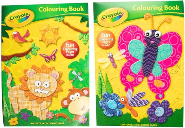 Pick Crayola Jungle Colouring Book
