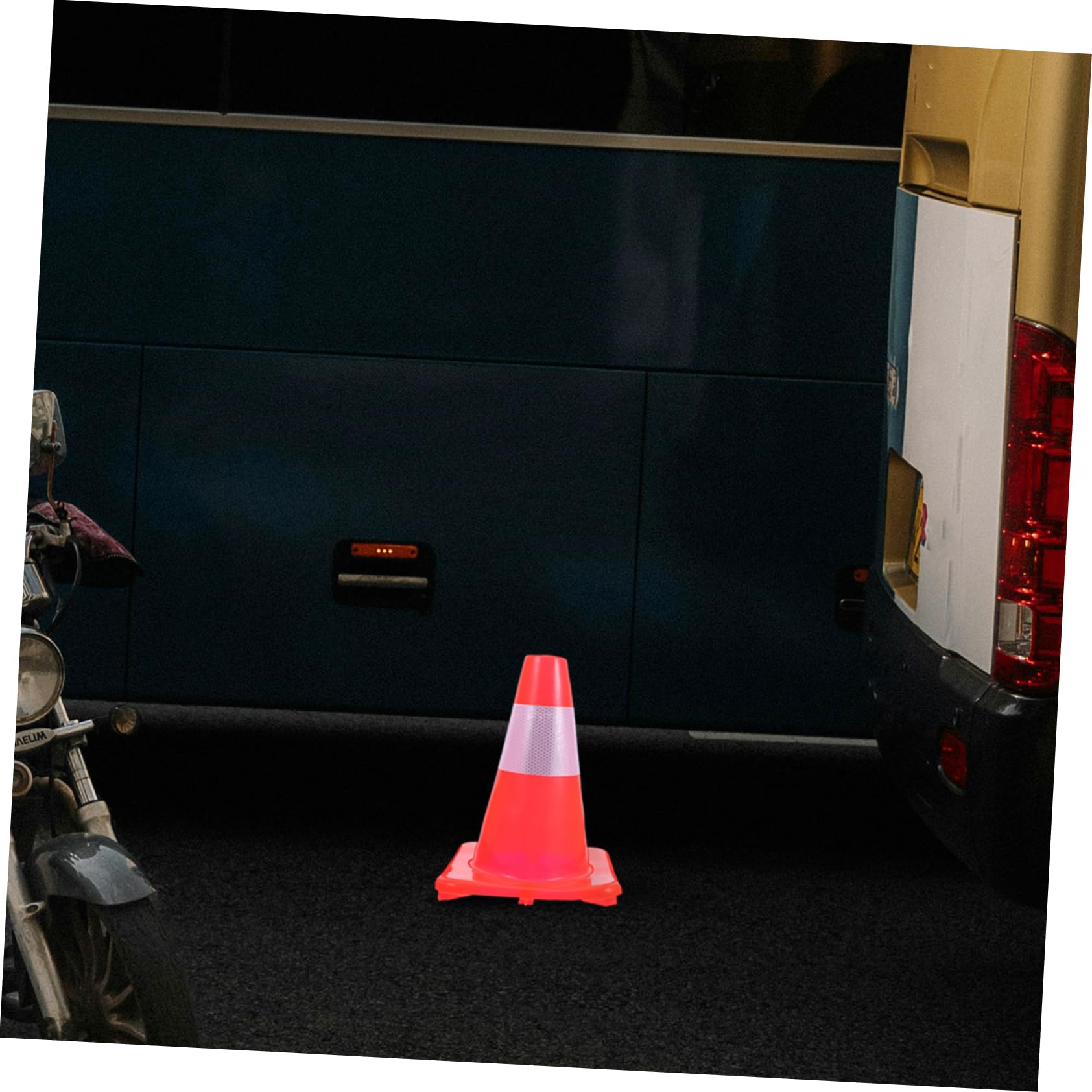 Zerodeko Conos Reflectantes de Seguridad Alta Visibilidad Conos para Señalización Vial Deportivo