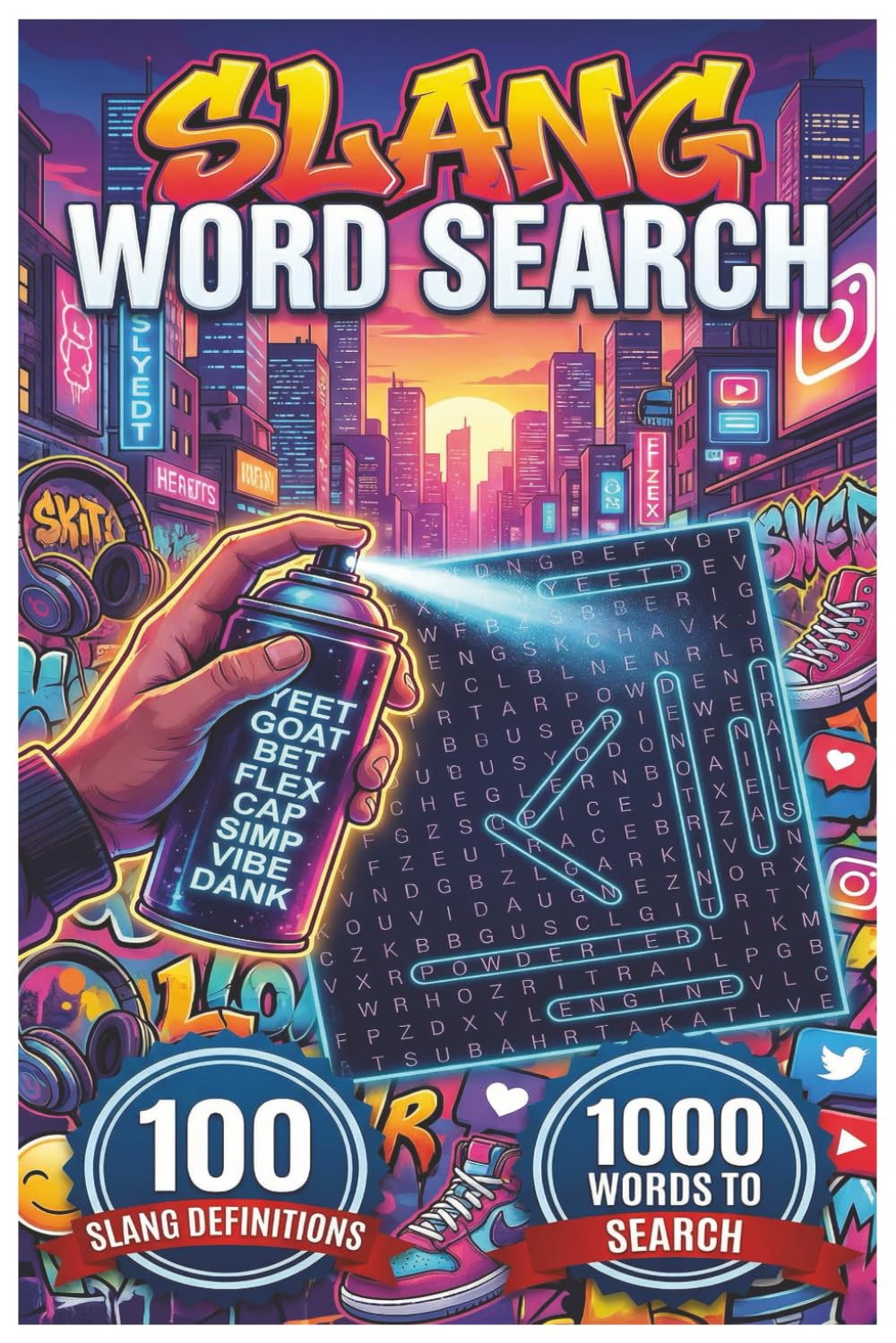 Slang Word Search: Discover Street Language and Urban Expressions in Every Puzzle