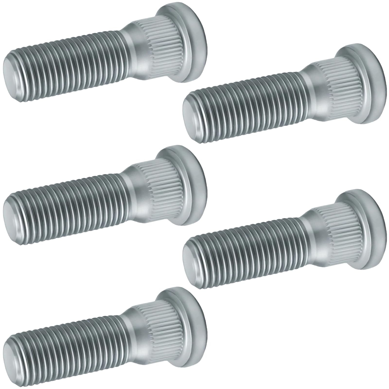 90942-02077 Wheel Studs Lug Stud Bolt Fits for 1998-2023 Toyota Land Cruiser Tundra Sequoia Lexus LX470 LS460 LS500h LC500 Honda Odyssey Ridgeline Pilot MDX RL RLX TL M14x1.5(5Pcs)