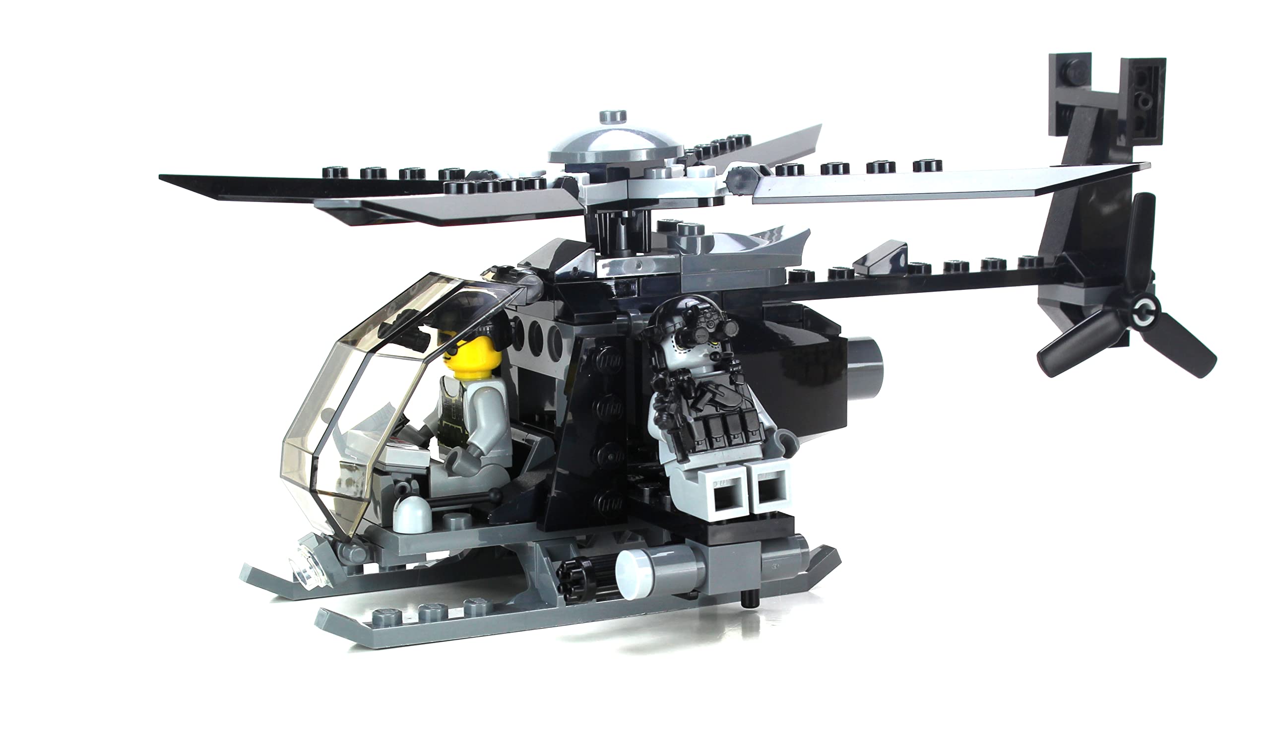 brickmania製アメリカ軍AH-6 リトルバード特殊部隊セット brickmania製アメリカ軍AH-6 リトルバード特殊部隊セット AH-6