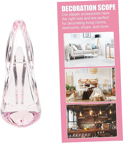 Miniatura 8 de Garneck Para Mesa De Boda Decoración De Mesa De Talones Fiesta Mini Zapatos De Cristal De Tacón Alto Zapato Decoración De Fiesta Zapatilla Estatua